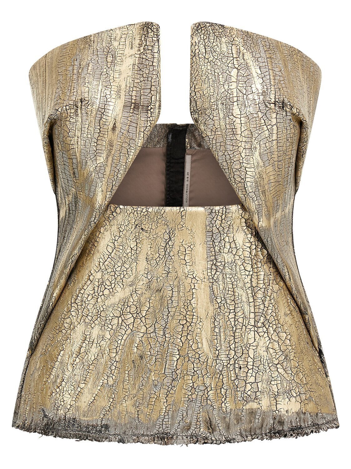 Топ 'Woven Prong' Rick Owens, золото
Топ 'Woven Prong' Rick Owens, золото