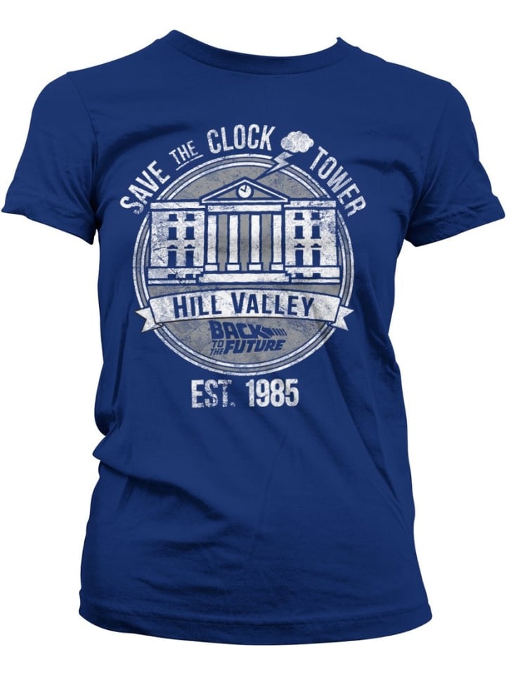 Рубашка синего цвета Back To The Future
Рубашка синего цвета Back To The Future