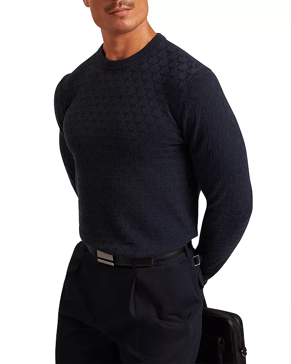 Свитер с круглым вырезом Sainsy Ted Baker, синий
Свитер с круглым вырезом Sainsy Ted Baker, синий