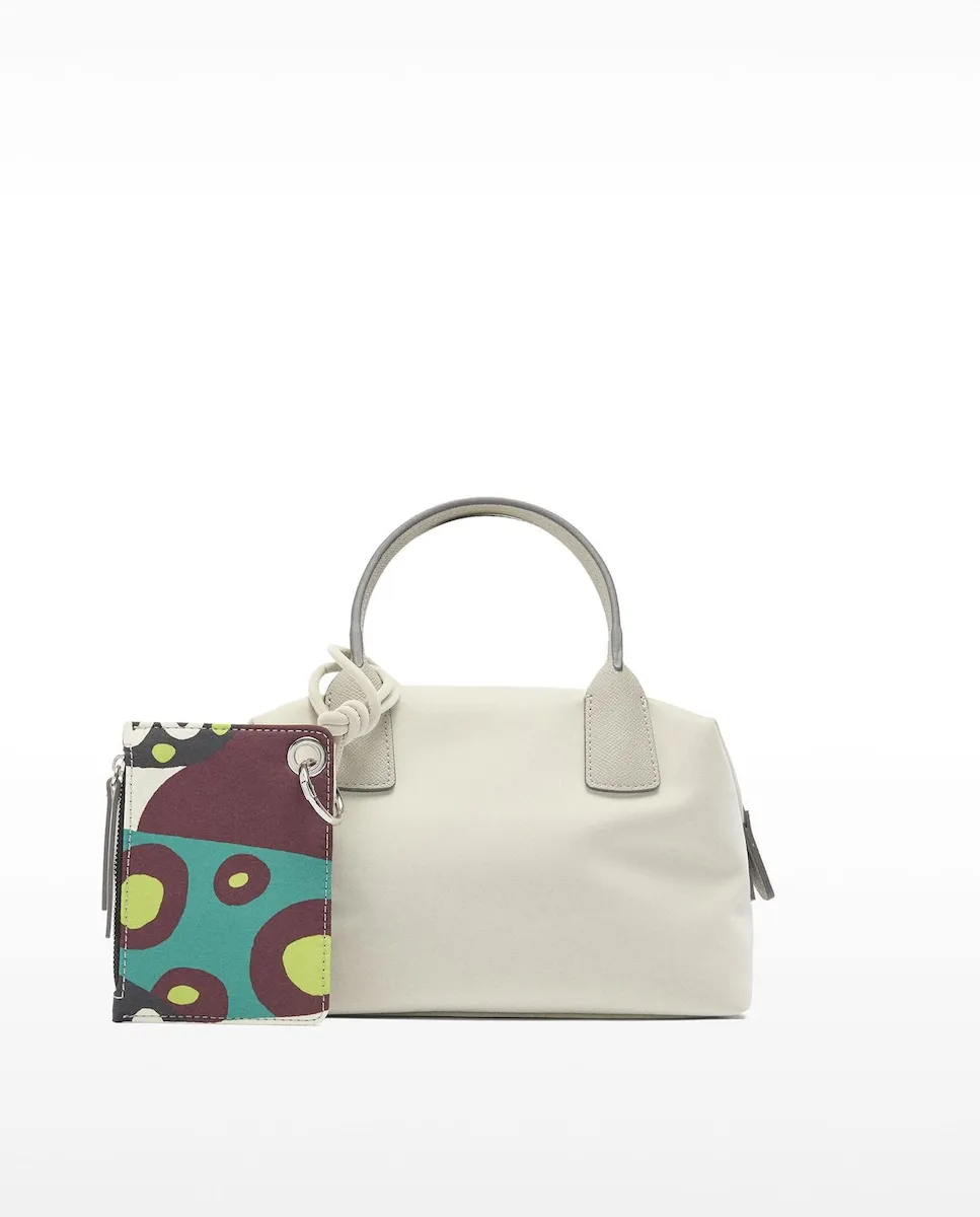 Сумка-тоут с возможностью ношения через плечо, застёжкой-молнией и съёмным кошельком для мелочи Parfois, пастельно-розовый
Сумка-тоут с возможностью ношения через плечо, застёжкой-молнией и съёмным кошельком для мелочи Parfois, пастельно-розовый