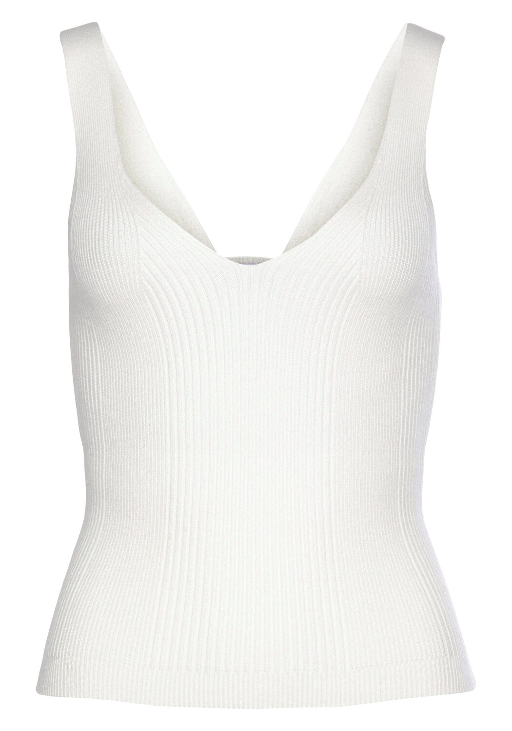 Топ LASCANA Strick, белый
Топ LASCANA Strick, белый