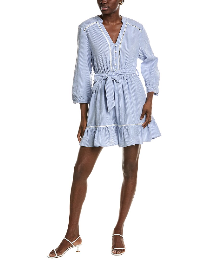 Айппонелли Сирсакер Мини-платье IPPONELLI, синий
Айппонелли Сирсакер Мини-платье IPPONELLI, синий