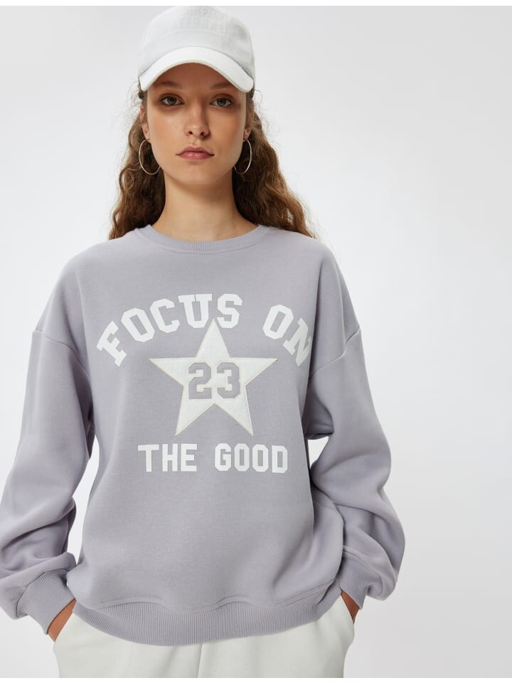 Толстовка KOTON Sweatshirt, серый
Толстовка KOTON Sweatshirt, серый