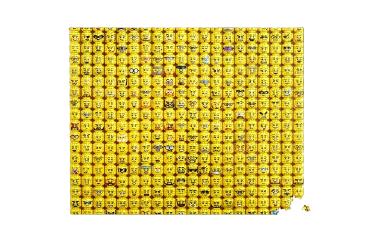 Little Face Puzzles 1000pcs 5007070 LEGO
Little Face Puzzles 1000pcs 5007070 LEGO