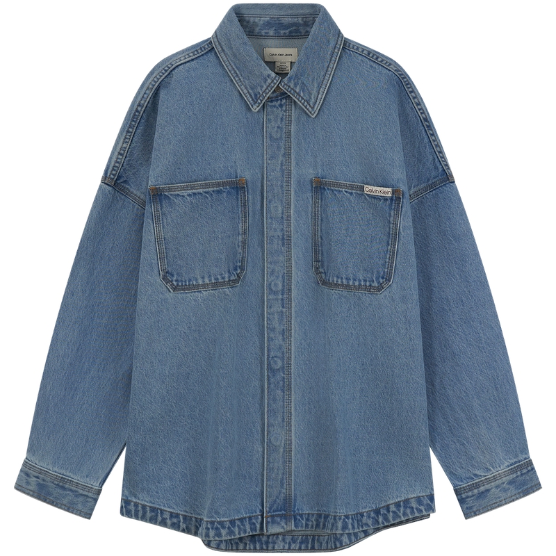 Calvin Klein Рубашка Women's Denim Light Blue
Calvin Klein Рубашка Women's Denim Light Blue