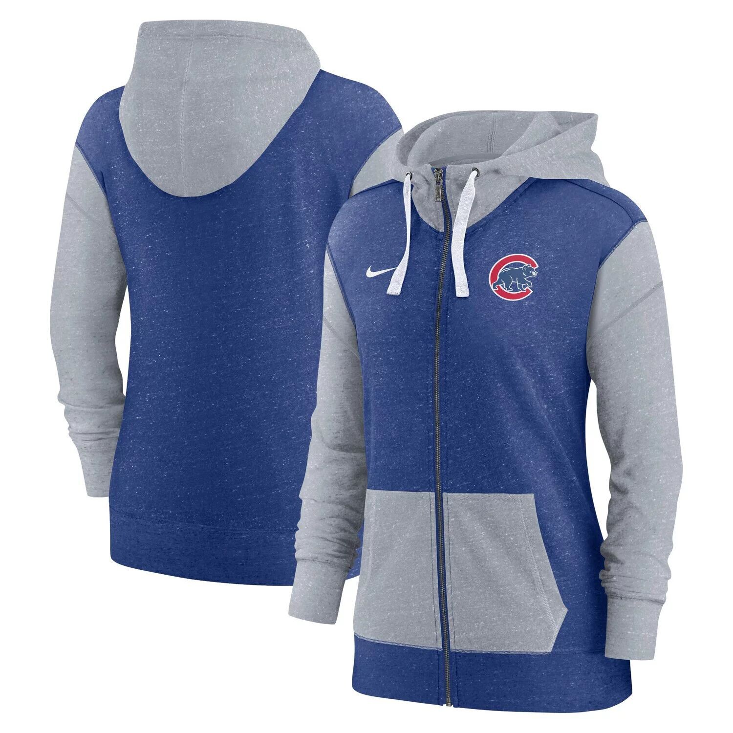 Женская худи с молнией во всю длину Nike Royal Chicago Cubs Nike
Женская худи с молнией во всю длину Nike Royal Chicago Cubs Nike