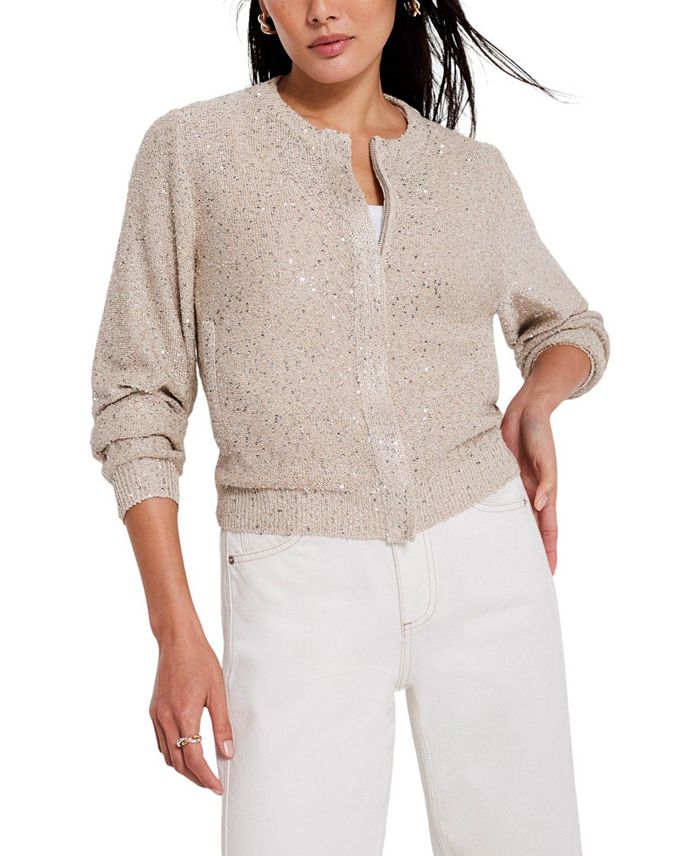 Женский кардиган с пайетками Mint Velvet, коричневый/бежевый
Женский кардиган с пайетками Mint Velvet, коричневый/бежевый