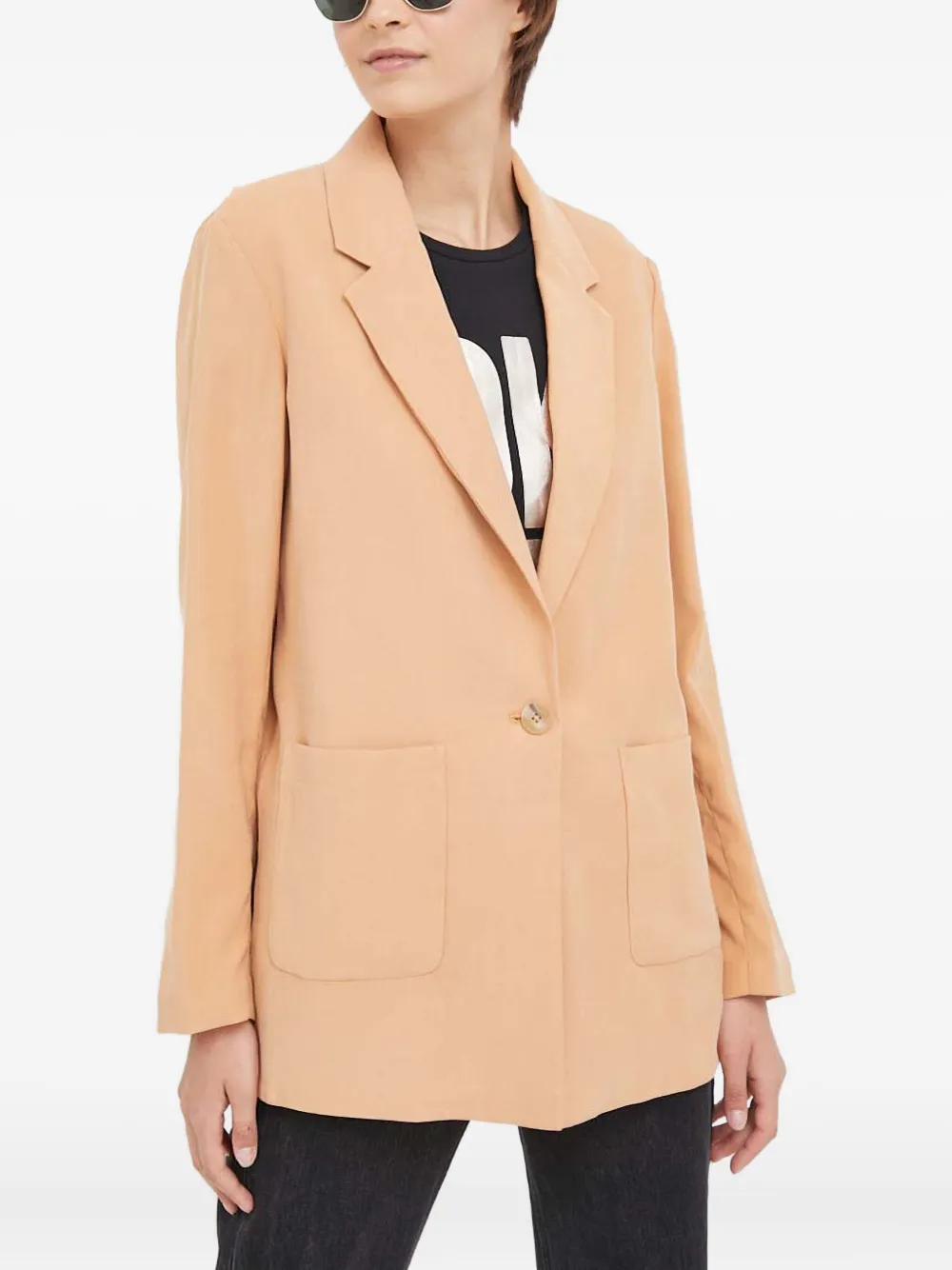 Однобортный пиджак Dkny, коричневый
Однобортный пиджак Dkny, коричневый