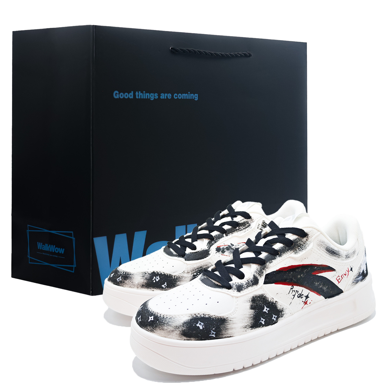 ANTA Расслабленные нескользящие амортизирующие низкие кроссовки для скейтбординга мужские black white
ANTA Расслабленные нескользящие амортизирующие низкие кроссовки для скейтбординга мужские black white