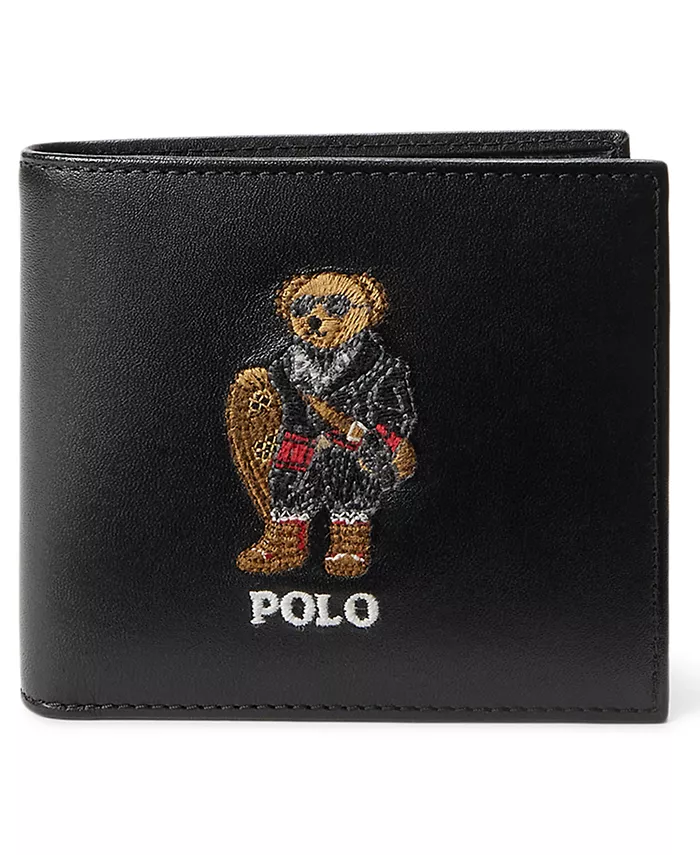 Мужской кожаный кошелек-визитница Polo Bear Polo Ralph Lauren
Мужской кожаный кошелек-визитница Polo Bear Polo Ralph Lauren