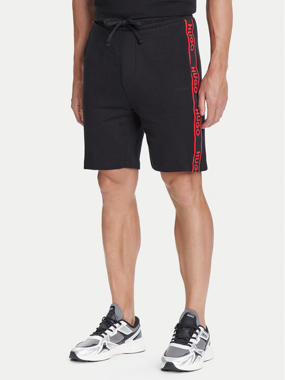 Спортивные шорты regular fit Liam 50540936 Hugo, чёрный 
Спортивные шорты regular fit Liam 50540936 Hugo, чёрный