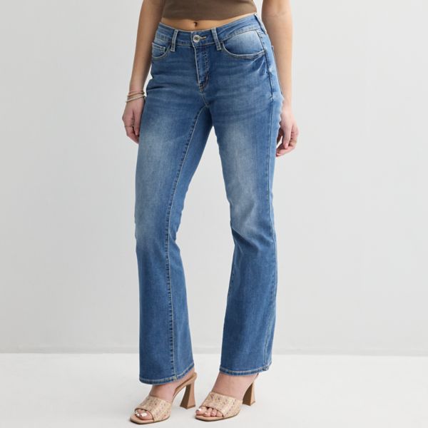 Джинсы-буткат с заниженной талией, с закругленными углами, для юниоров So, цвет med clean
Джинсы-буткат с заниженной талией, с закругленными углами, для юниоров So, цвет med clean