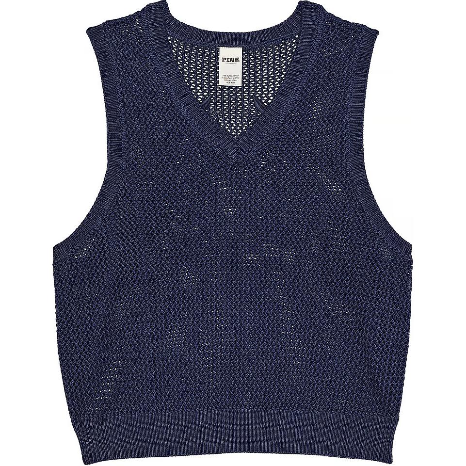 Розовый Кембриджский вязаный укороченный топ "Midnight Navy" Женская майка "Midnight Marine Blue" Victoria's Secret, Midnight Navy/Midnight Marine Blue 
Розовый Кембриджский вязаный укороченный топ "Midnight Navy" Женская майка "Midnight Marine Blue" Victoria's Secret, Midnight Navy/Midnight Marine Blue
