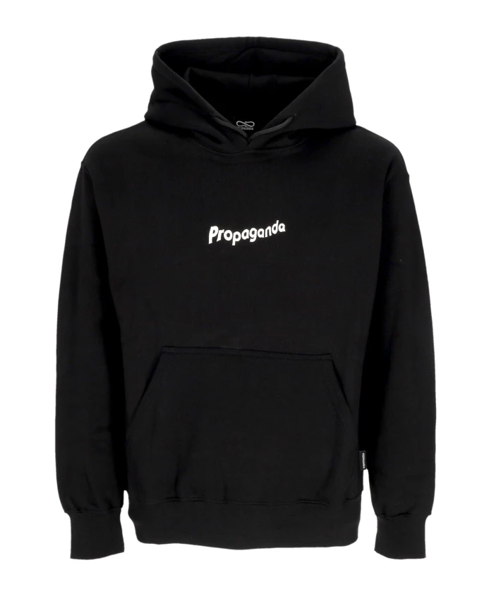 Черная толстовка с ребристым узором Propaganda, черный
Черная толстовка с ребристым узором Propaganda, черный