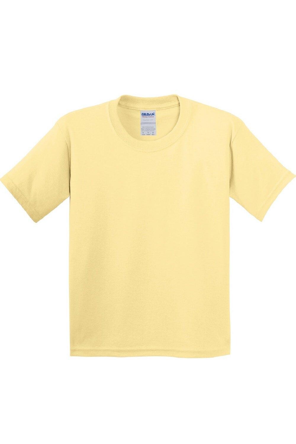 Молодежная футболка из плотного хлопка Gildan, желтый
Молодежная футболка из плотного хлопка Gildan, желтый