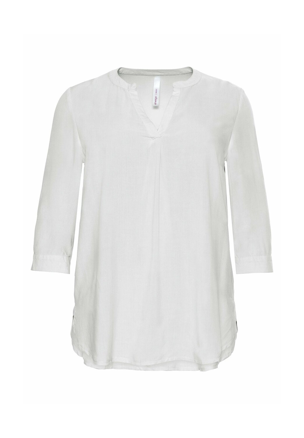 Туника из струящейся качественной вискозы sheego, белый
Туника из струящейся качественной вискозы sheego, белый