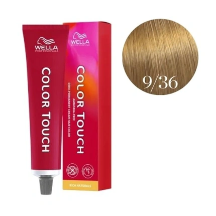 Color Touch Rich Naturals 9/36 - 60 мл Wella
Color Touch Rich Naturals 9/36 - 60 мл Wella