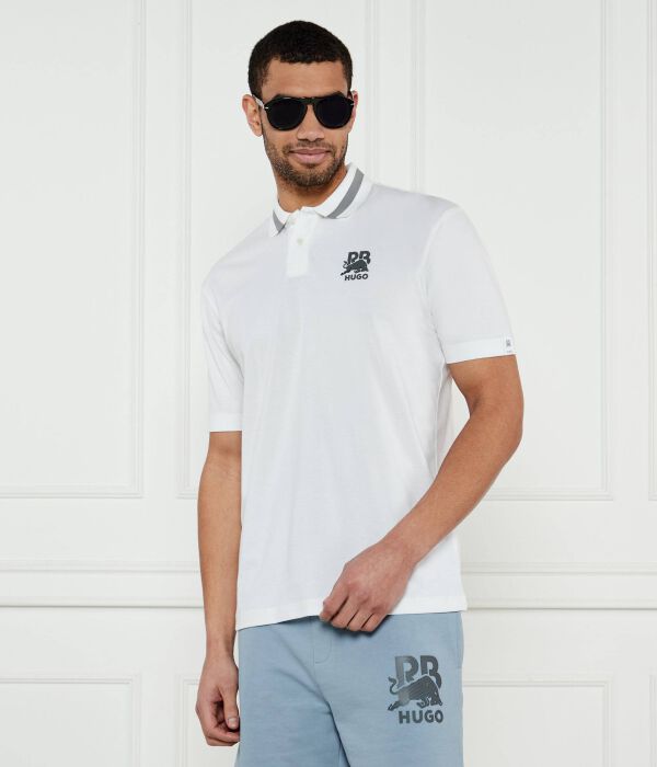 Рубашка поло dodac_rb Relaxed fit Hugo, белый
Рубашка поло dodac_rb Relaxed fit Hugo, белый