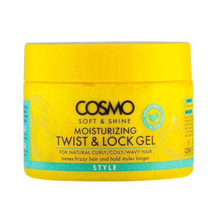 Гель для укладки Moisturizing Twist & Lock Cosmo Soft & Shine 325 Grams
Гель для укладки Moisturizing Twist & Lock Cosmo Soft & Shine 325 Grams