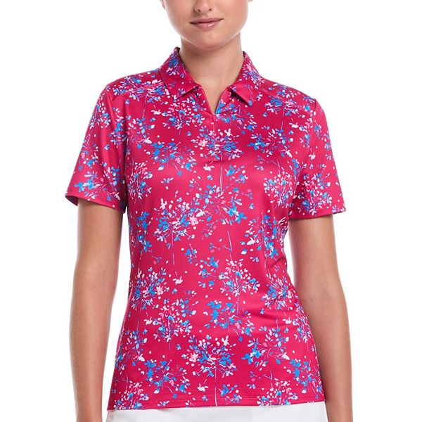 Женская поло для гольфа с молнией и цветочным принтом firework Grand Slam
Женская поло для гольфа с молнией и цветочным принтом firework Grand Slam