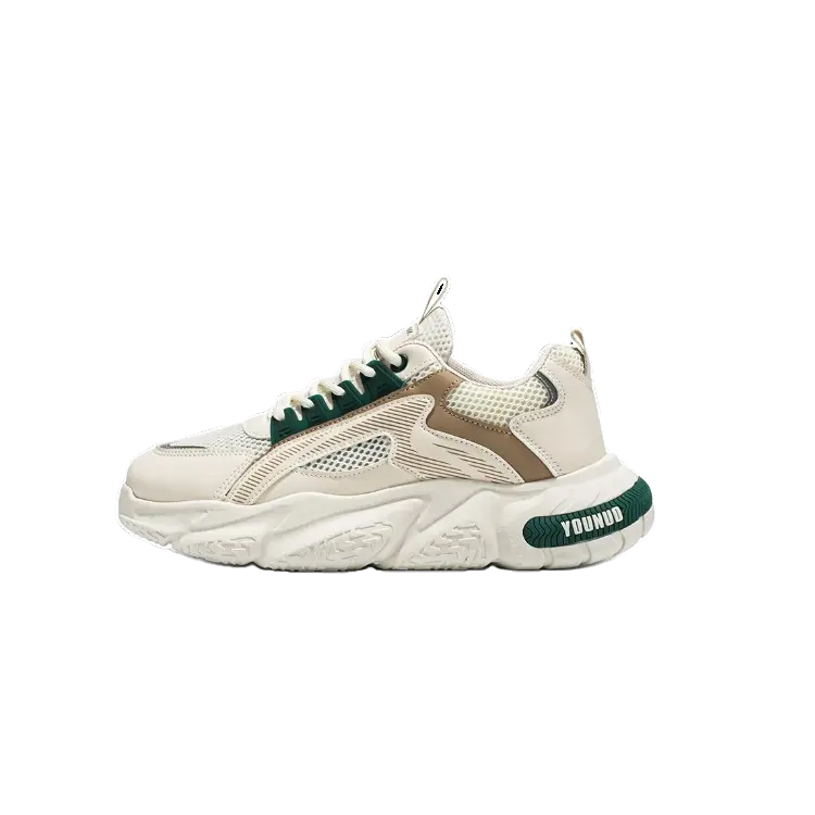 TAFN Низкие массивные кроссовки мужские бежево-зеленые, цвет Beige Green
TAFN Низкие массивные кроссовки мужские бежево-зеленые, цвет Beige Green