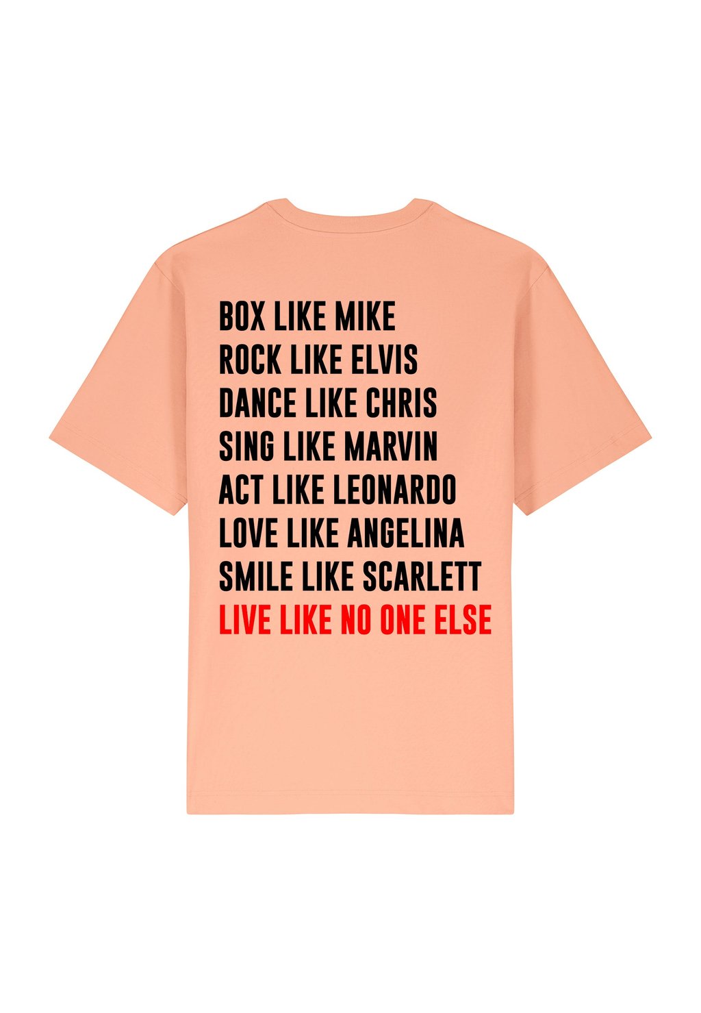 Футболка с принтом LIVE LIKE NONE BACK HEAVYWEIGHT Mira Paris, светло-розовый
Футболка с принтом LIVE LIKE NONE BACK HEAVYWEIGHT Mira Paris, светло-розовый