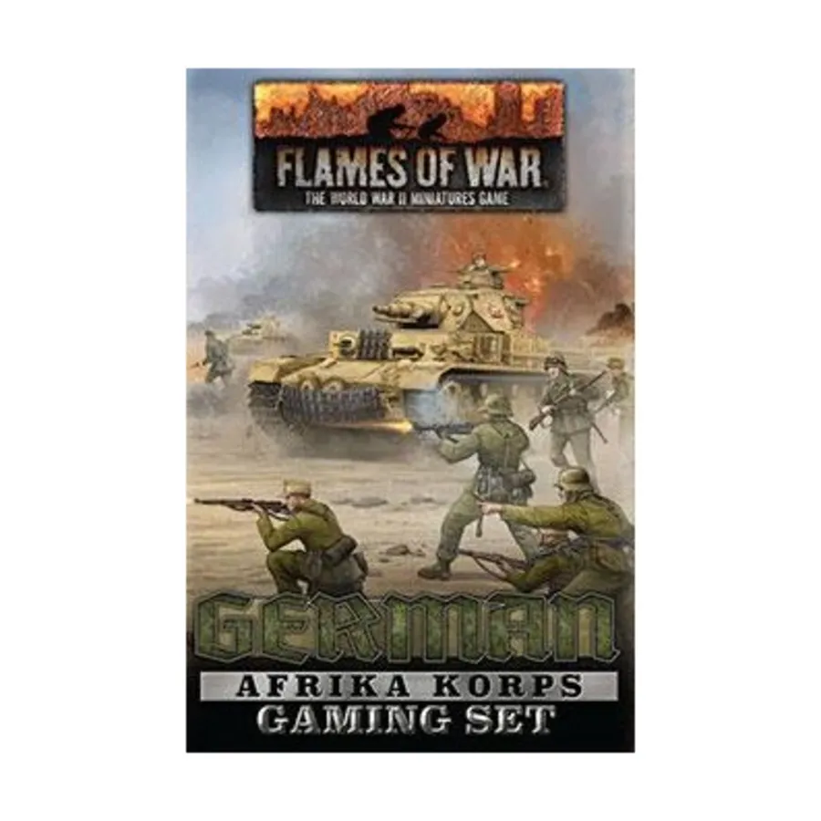 Игровой набор German Africa Korps, Flames of War - WWII - German - Box Sets & Miscellaneous
Игровой набор German Africa Korps, Flames of War - WWII - German - Box Sets & Miscellaneous