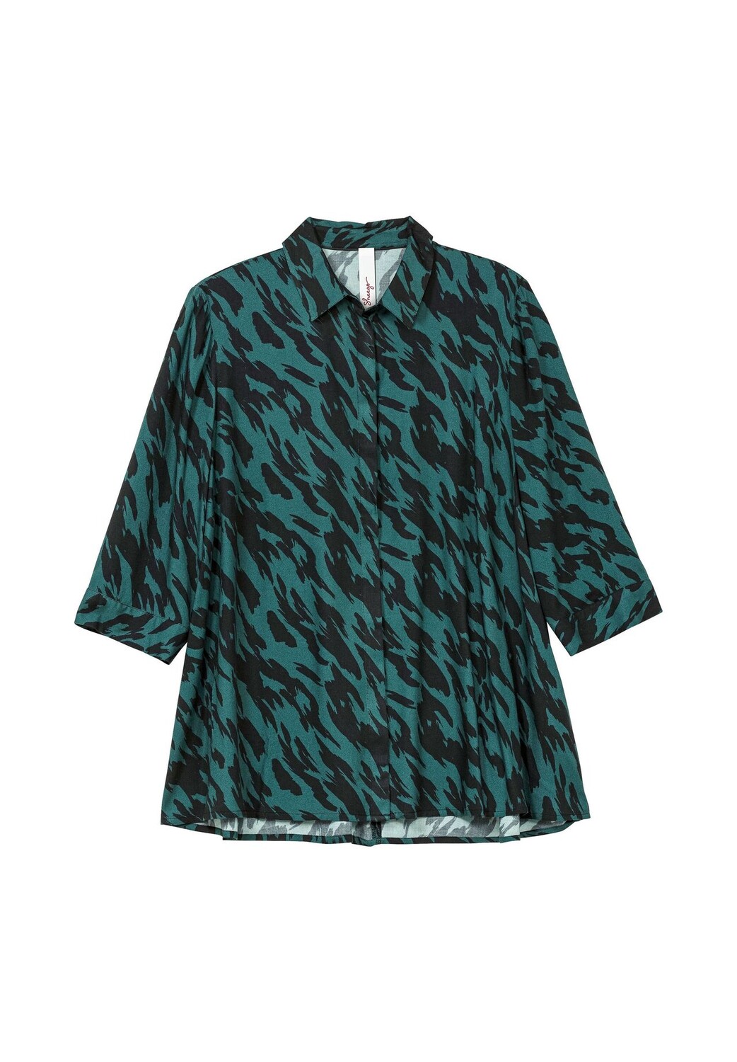 Принтованная блузка струящегося А-силуэта Sheego, цвет Schwarz Gemustert
Принтованная блузка струящегося А-силуэта Sheego, цвет Schwarz Gemustert