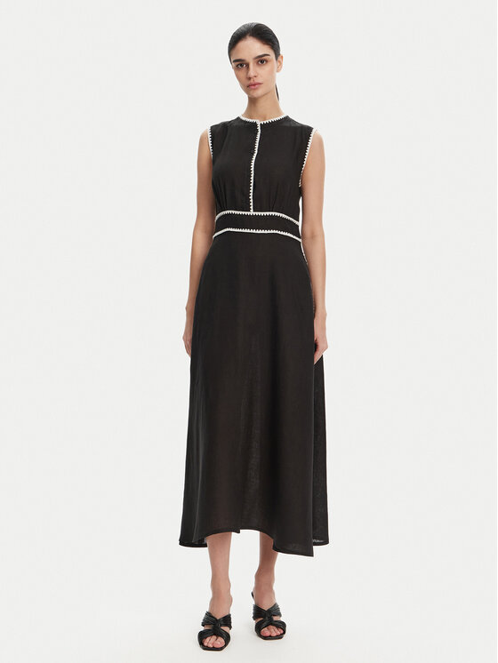 Летнее платье стандартный крой RP5LE007 Icona, черный
Летнее платье стандартный крой RP5LE007 Icona, черный