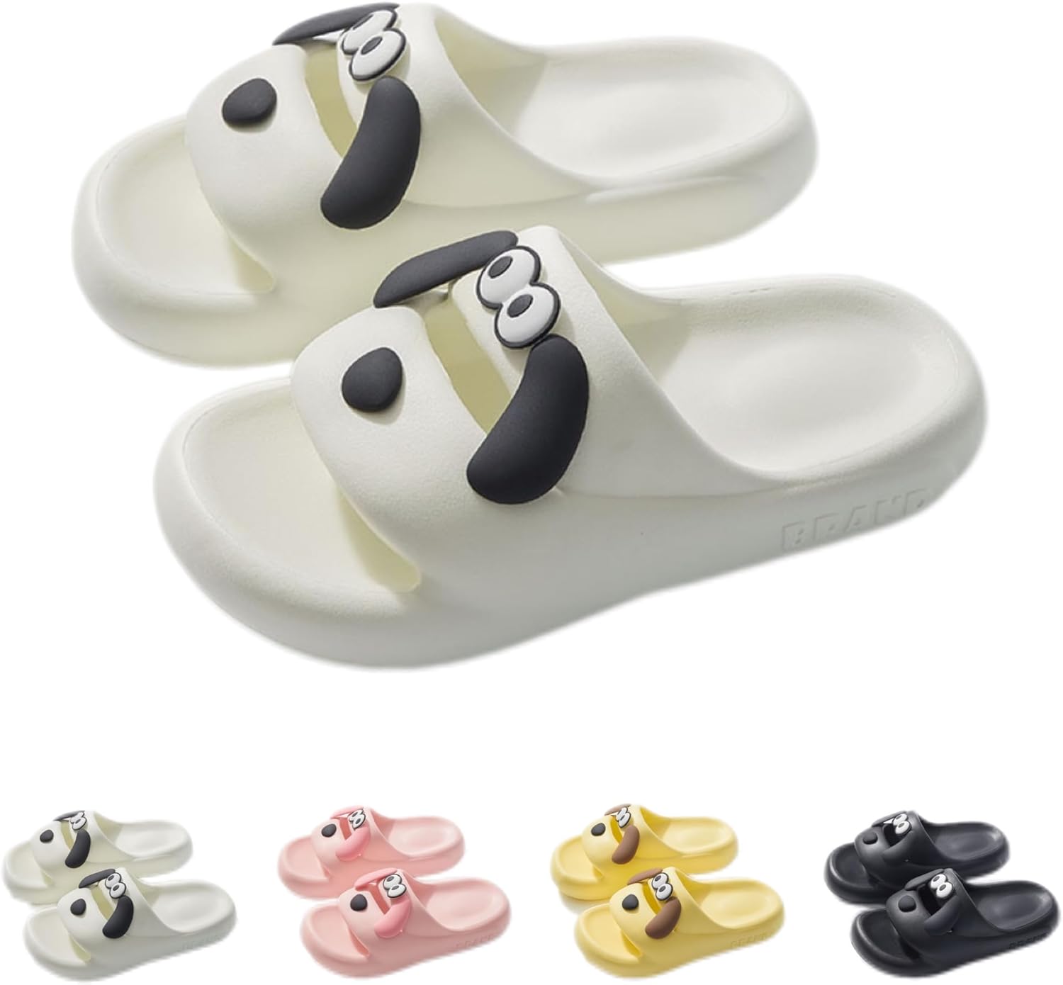 Тапочки NTRUEML для ванной, милые тапочки с мультяшными большими ушами для любителей собак, для мужчин и женщин, удобные домашние тапочки, белый
Тапочки NTRUEML для ванной, милые тапочки с мультяшными большими ушами для любителей собак, для мужчин и женщин, удобные домашние тапочки, белый