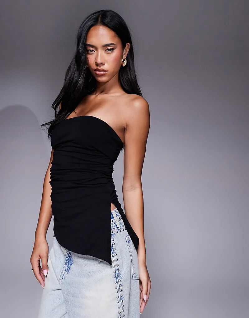 Топ-труба Good American из суперэластичного джерси черного цвета
Топ-труба Good American из суперэластичного джерси черного цвета