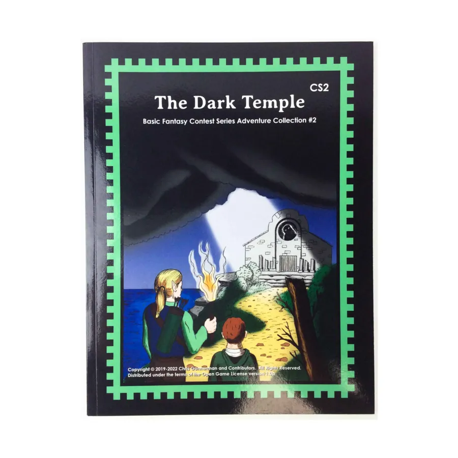 Dark Temple - Basic Fantasy Contest Series Adventure Collection #2, Basic Fantasy (d20), мягкая обложка
Dark Temple - Basic Fantasy Contest Series Adventure Collection #2, Basic Fantasy (d20), мягкая обложка