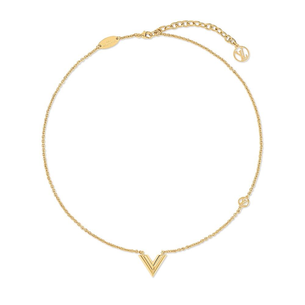 Ожерелье Essential V Louis Vuitton, золотой
Ожерелье Essential V Louis Vuitton, золотой