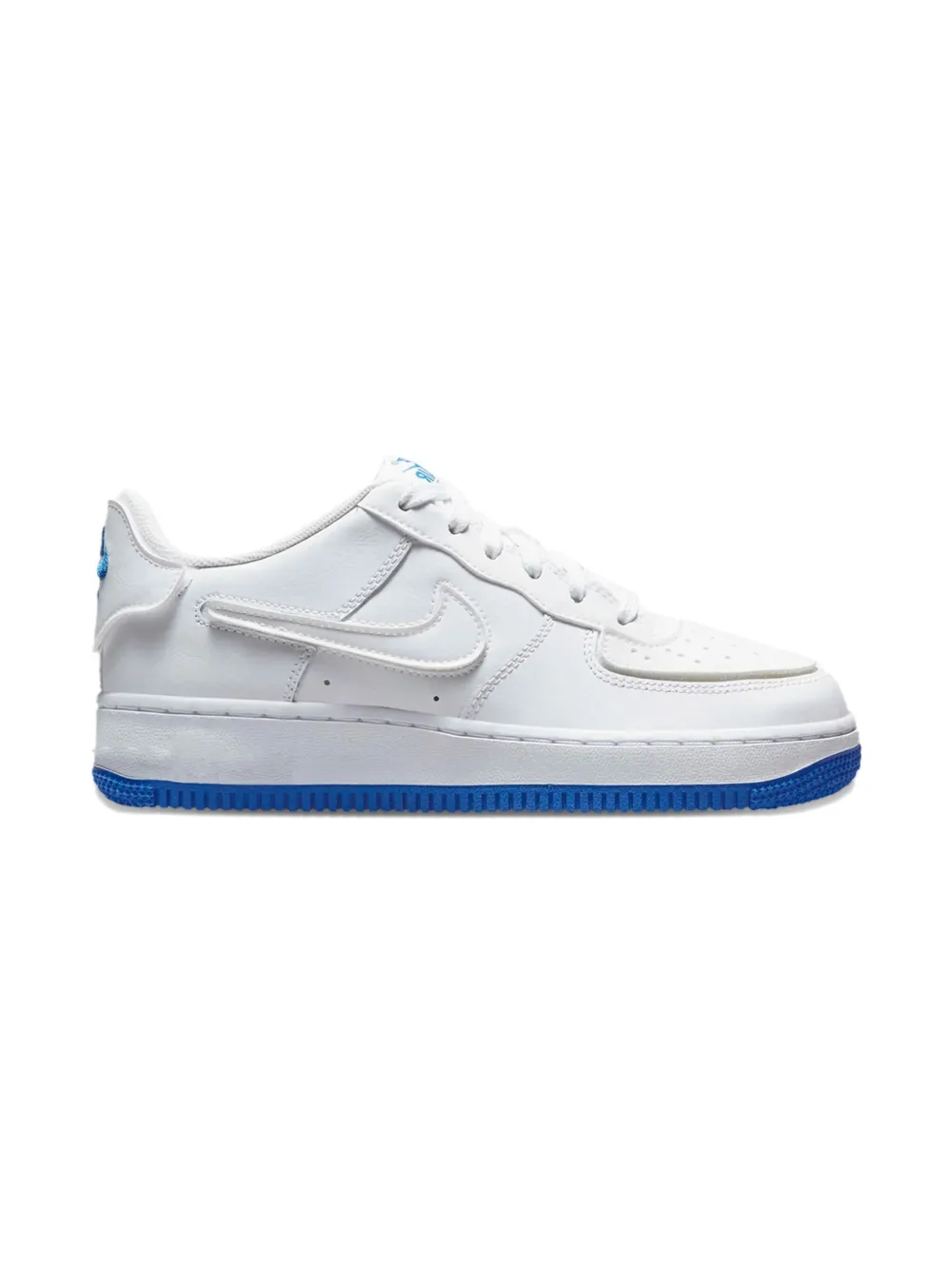 Кроссовки Air Force 1 низкие "Белый / Королевский синий" Nike Kids 
Кроссовки Air Force 1 низкие "Белый / Королевский синий" Nike Kids