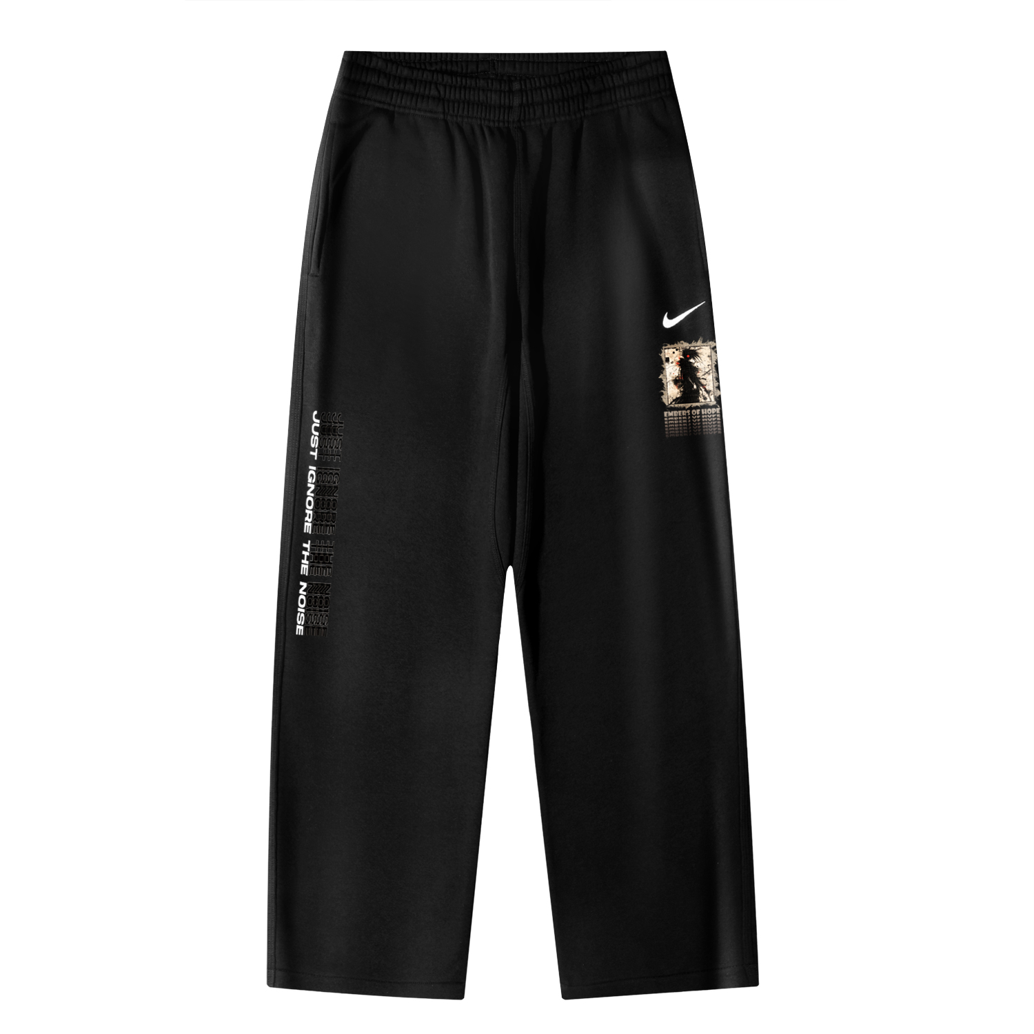 Nike Клубные брюки AS OH Pant Swoosh NF вязаные спортивные штаны Unisex черные
Nike Клубные брюки AS OH Pant Swoosh NF вязаные спортивные штаны Unisex черные