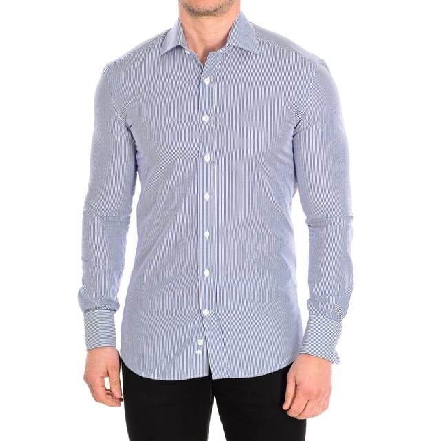 Узкая рубашка с длинными рукавами и воротником с лацканами thym5 slim man Cafe Coton, синий
Узкая рубашка с длинными рукавами и воротником с лацканами thym5 slim man Cafe Coton, синий