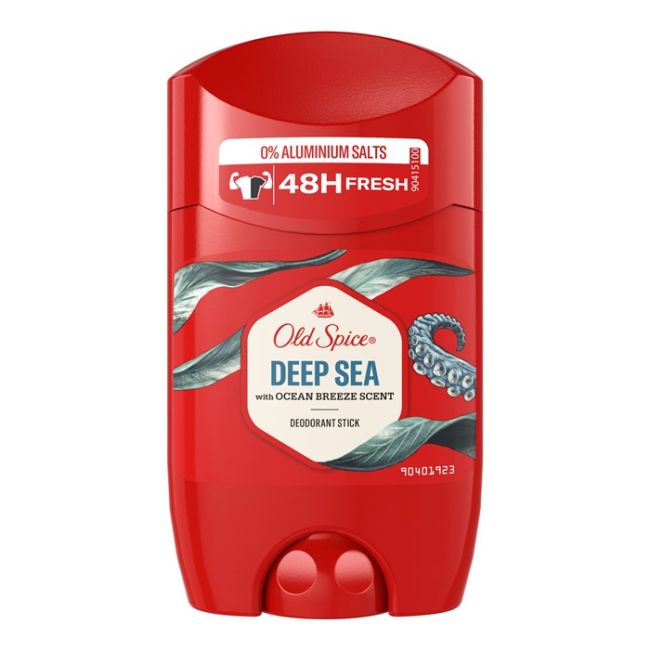 Глубоководный морской дезодорант-стик антиперспирант Old Spice, 50 мл
Глубоководный морской дезодорант-стик антиперспирант Old Spice, 50 мл