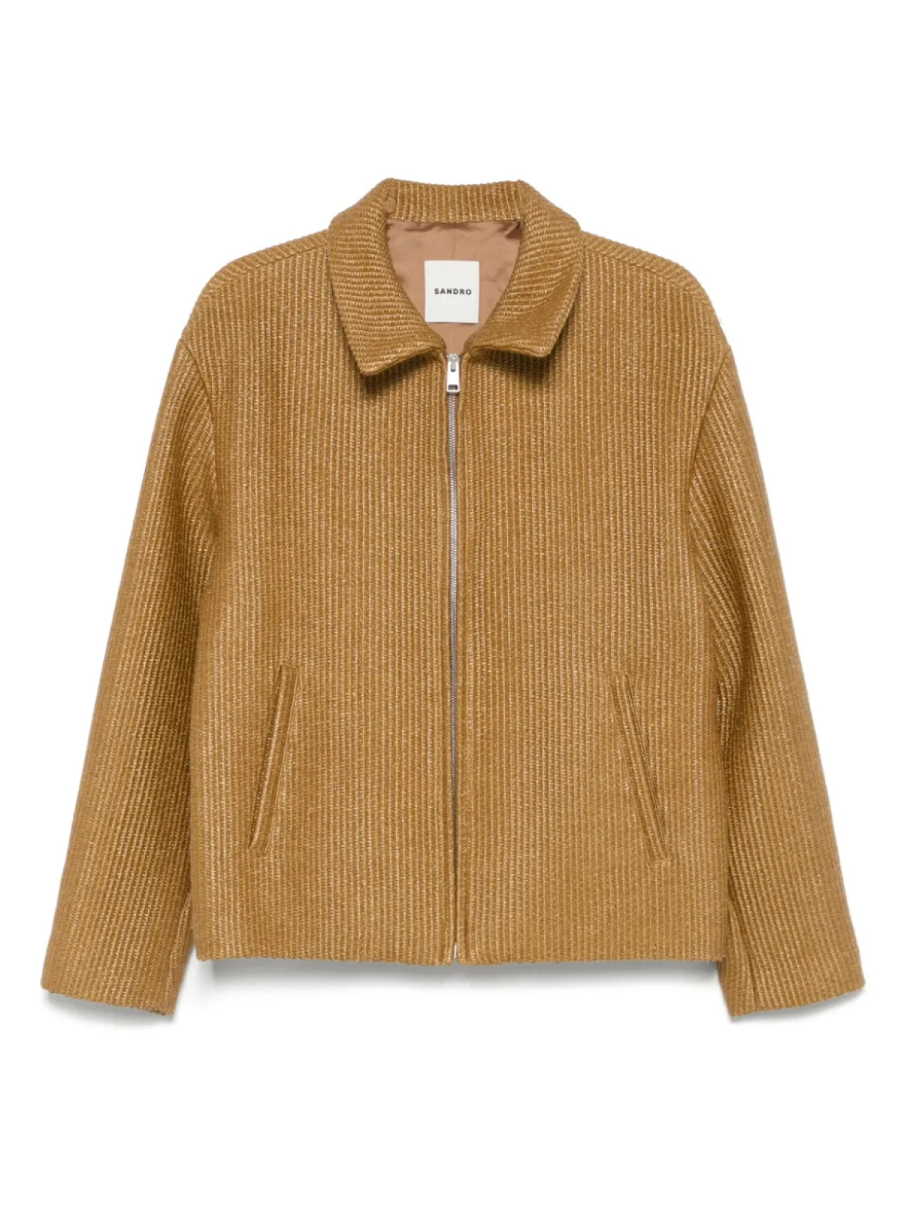 SANDRO бомбер на молнии, коричневый
SANDRO бомбер на молнии, коричневый