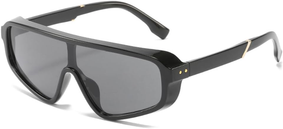 Винтажные квадратные солнцезащитные очки в стиле панк для мужчин и женщин, модные цельные солнцезащитные очки для женщин, ретро-очки коричневого цвета generic, Black-black
Винтажные квадратные солнцезащитные очки в стиле панк для мужчин и женщин, модные цельные солнцезащитные очки для женщин, ретро-очки коричневого цвета generic, Black-black