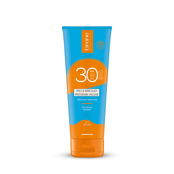 Увлажняющая эмульсия с spf30, 120 мл Lirene Sun
Увлажняющая эмульсия с spf30, 120 мл Lirene Sun