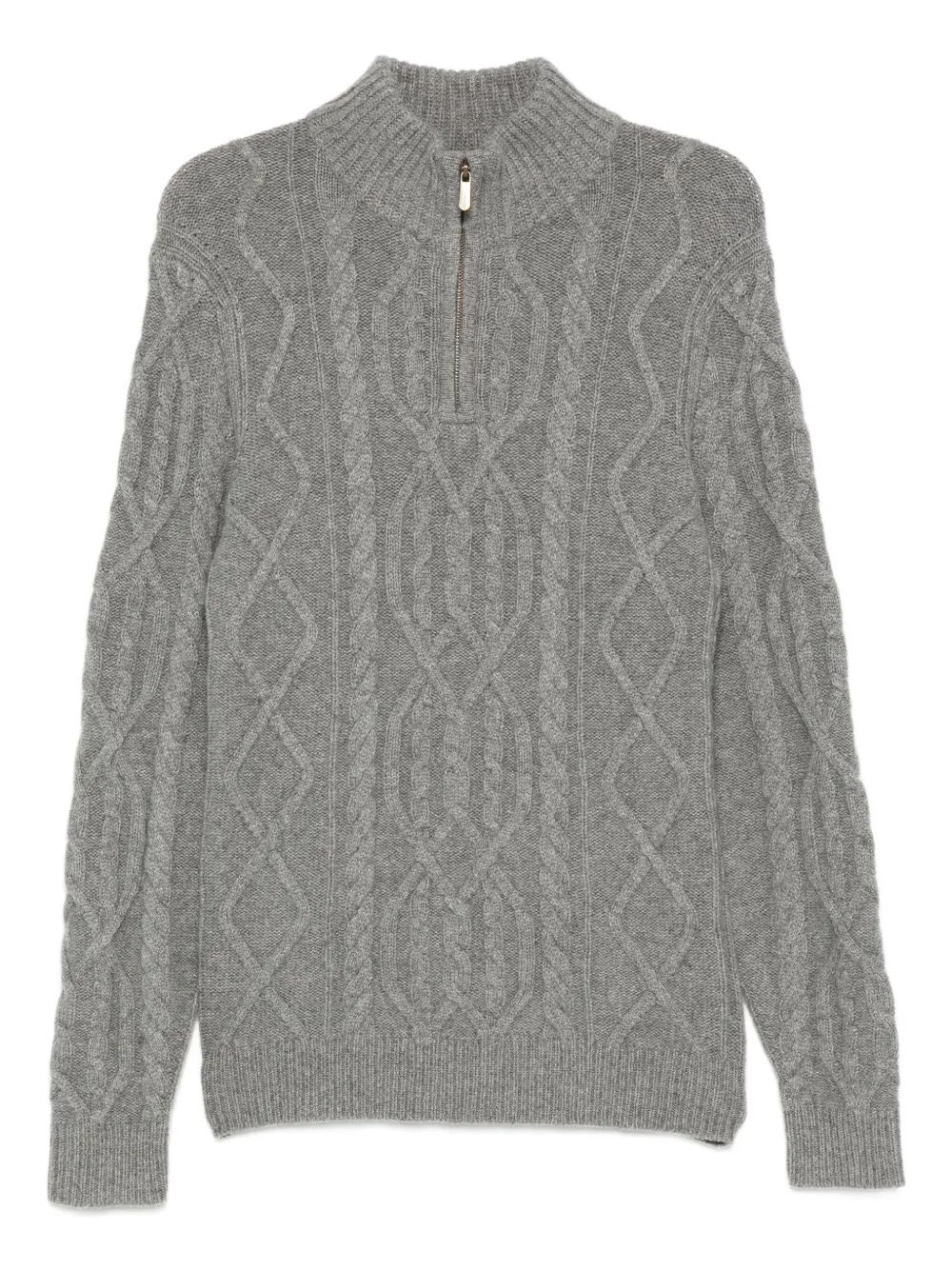 Свитер косой вязки Eric Bompard, серый
Свитер косой вязки Eric Bompard, серый