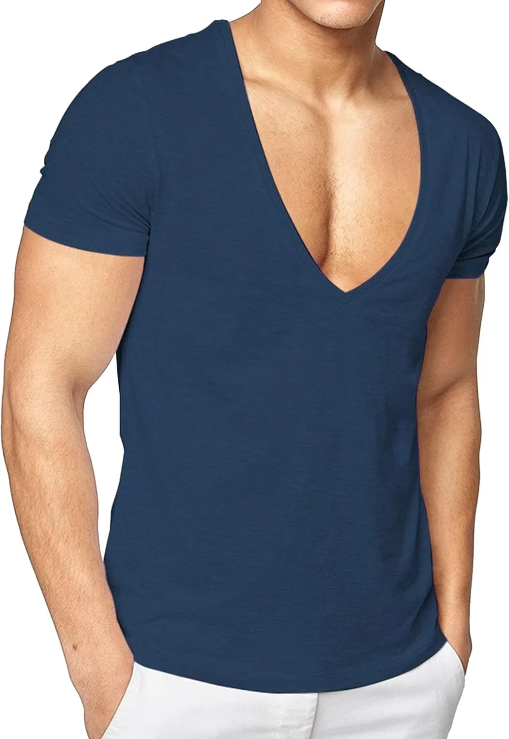 Мужская футболка Casual Cotton с V-образным вырезом, Slim Fit Zylphorix
Мужская футболка Casual Cotton с V-образным вырезом, Slim Fit Zylphorix