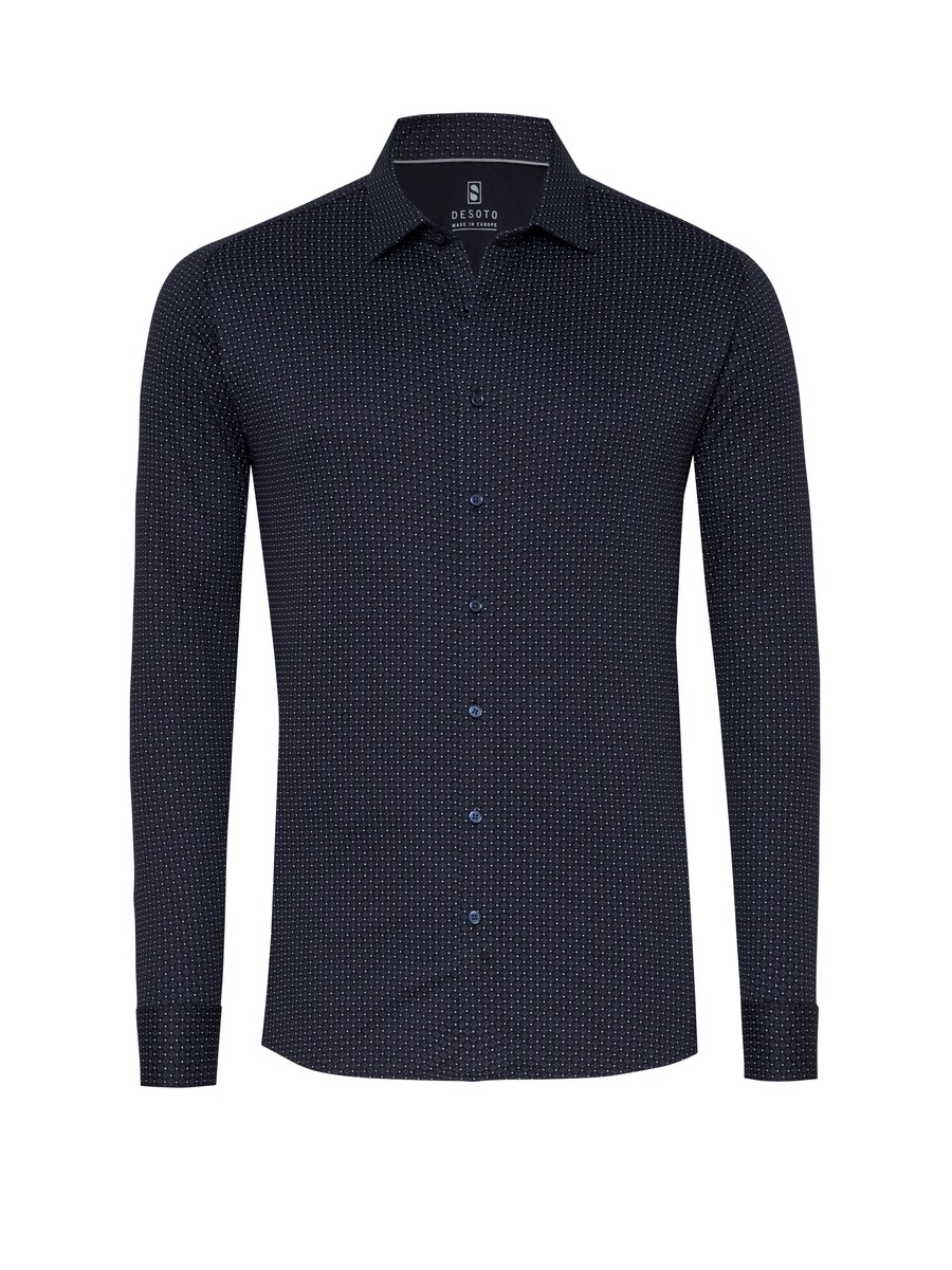 Рубашка Slim Fit на пуговицах DESOTO, темно-синий
Рубашка Slim Fit на пуговицах DESOTO, темно-синий