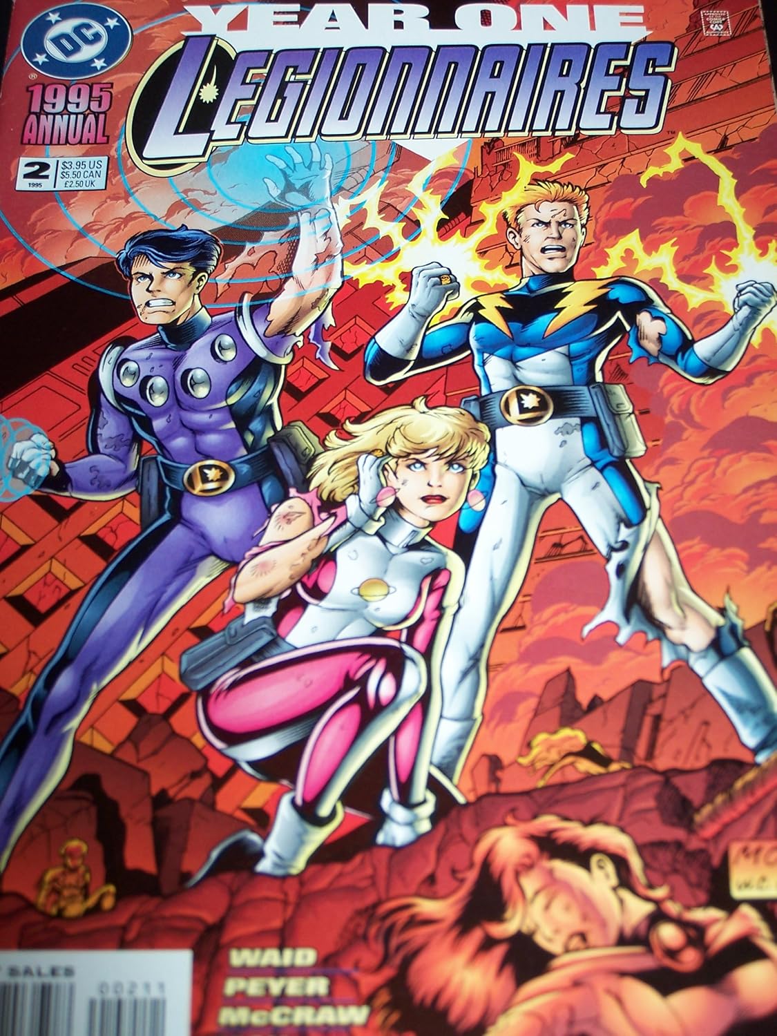Legionnaires 1995 Annual #2 Four Horsemen (DC Comics)
Legionnaires 1995 Annual #2 Four Horsemen (DC Comics)