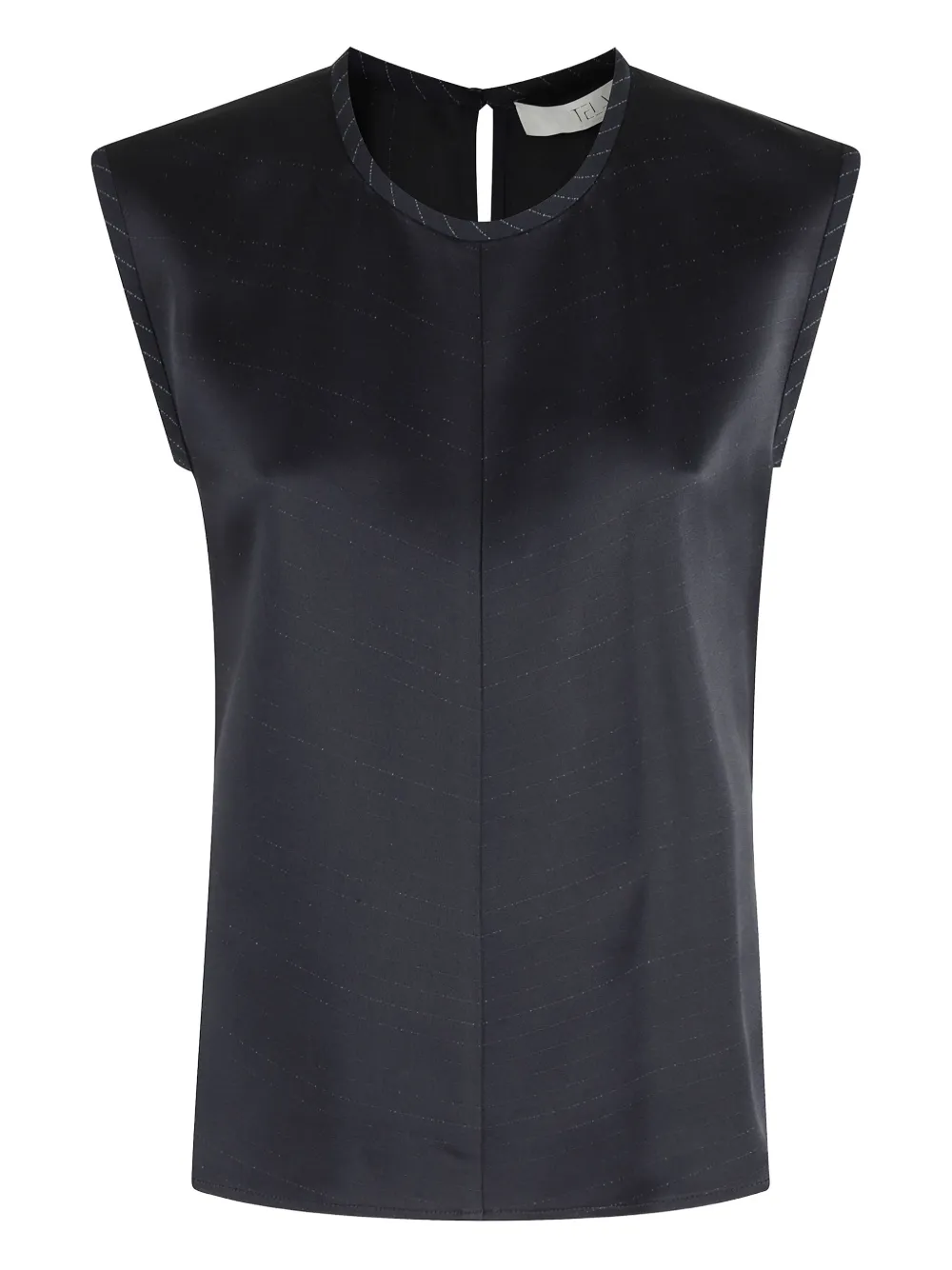 Топ без рукавов в полоску Tela, синий 
Топ без рукавов в полоску Tela, синий