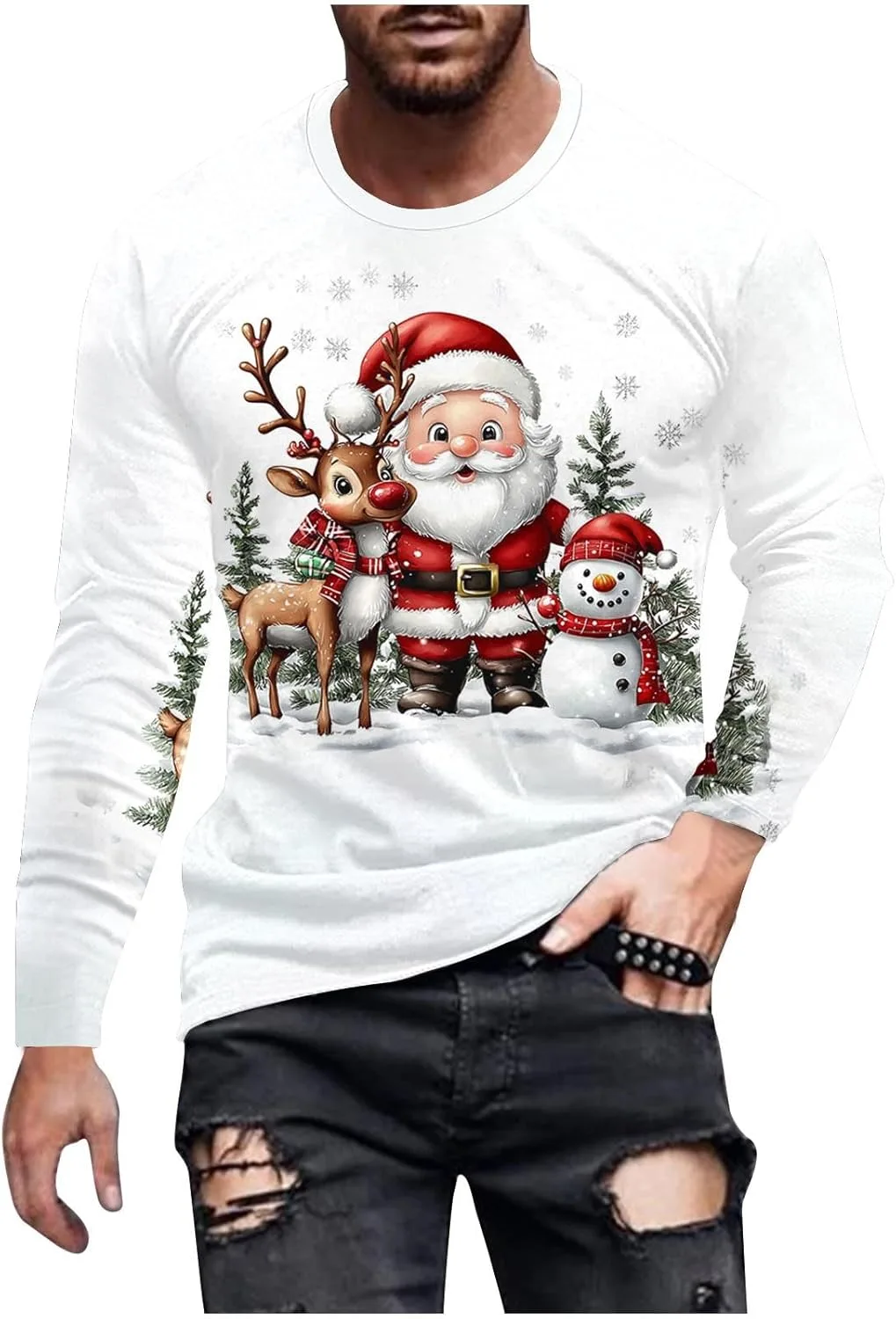 Футболка с принтом для мужчин, Long Sleeve, Holiday Christmas
Футболка с принтом для мужчин, Long Sleeve, Holiday Christmas