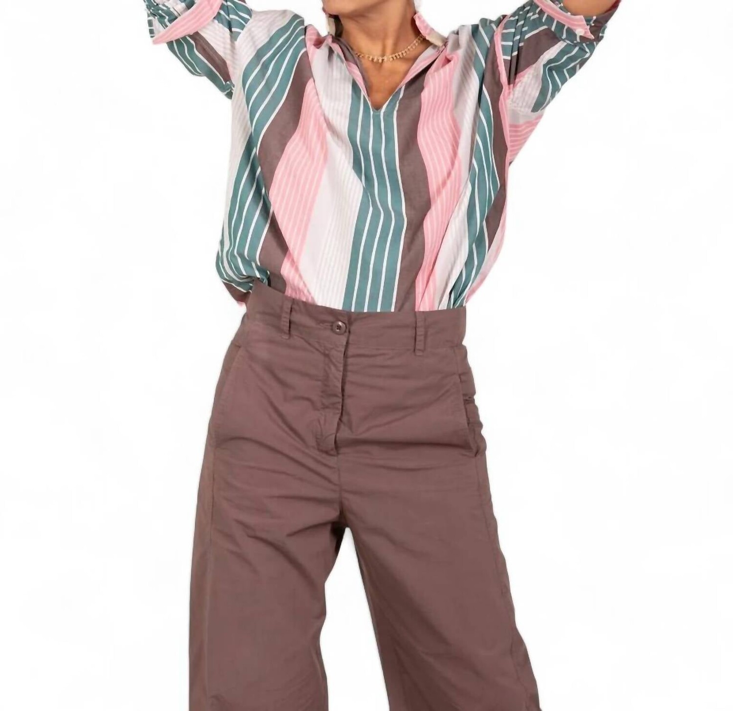 Топ с длинными рукавами Penelope в полоску гвоздики A Shirt Thing
Топ с длинными рукавами Penelope в полоску гвоздики A Shirt Thing