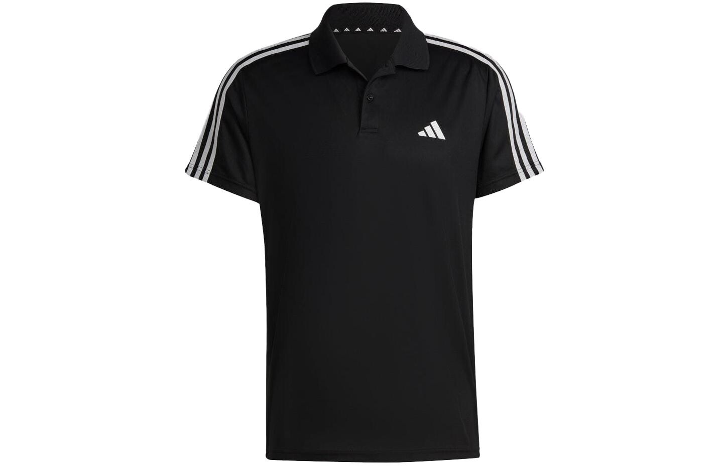 Рубашка поло мужская черная Adidas, черный 
Рубашка поло мужская черная Adidas, черный