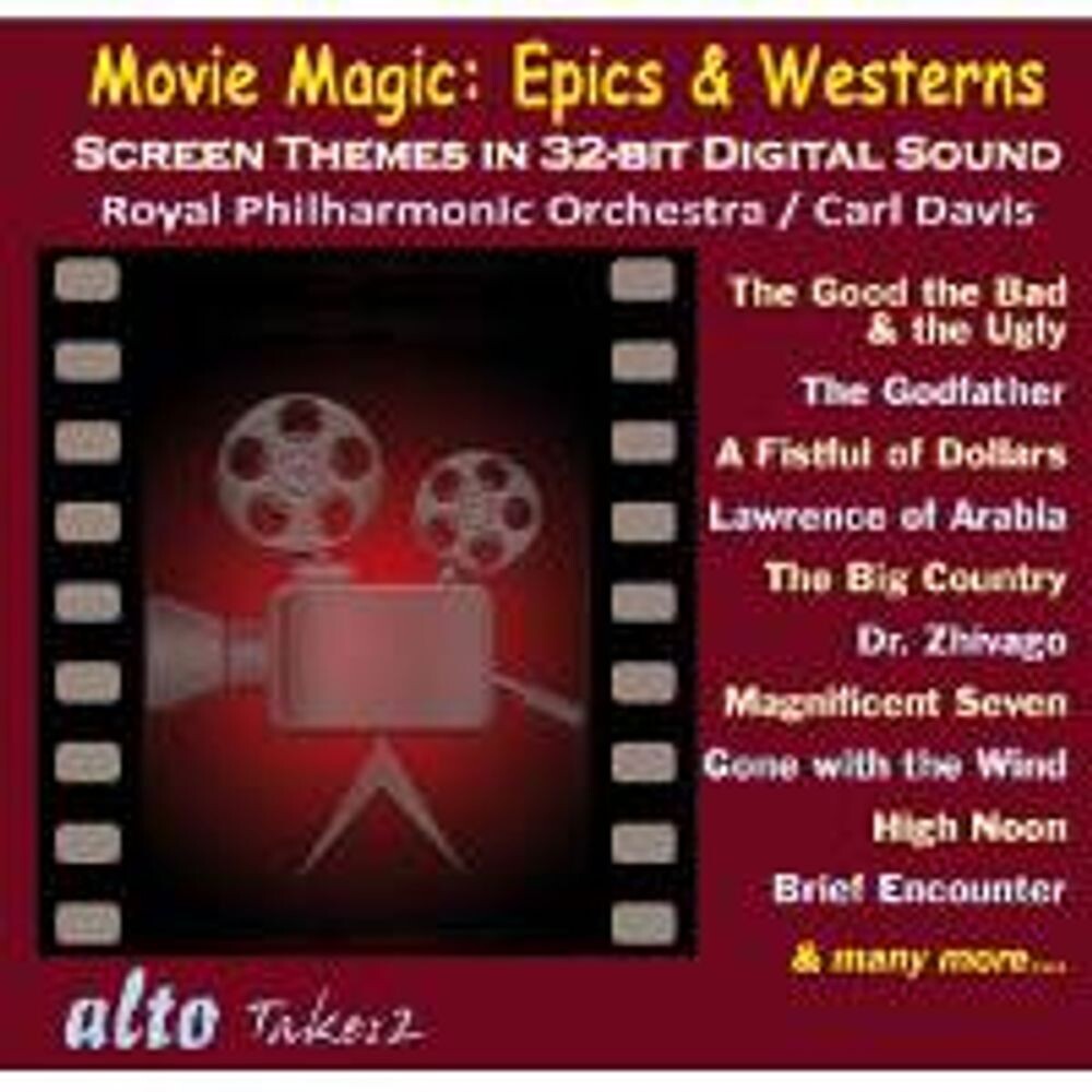 Диск CD Movie Magic: Epics & Westerns - Carl Davis, The Royal Philharmonic Orchestra
Диск CD Movie Magic: Epics & Westerns - Carl Davis, The Royal Philharmonic Orchestra