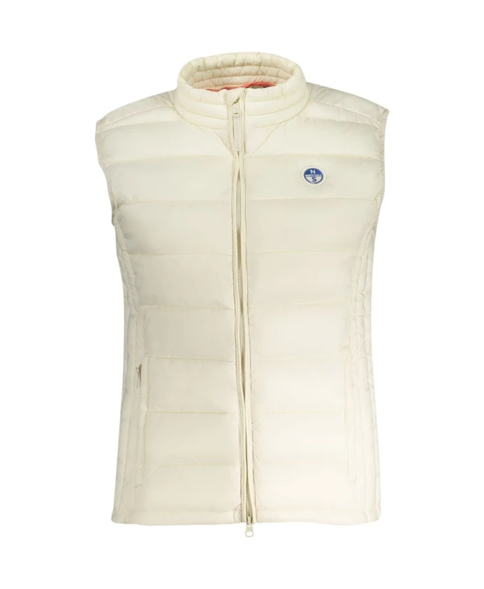 Белая безрукавная куртка из полиамида с карманами. North Sails, бежевый
Белая безрукавная куртка из полиамида с карманами. North Sails, бежевый